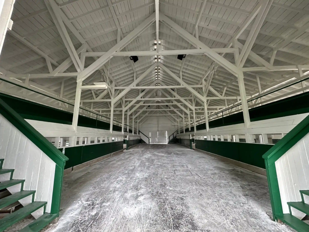 Interior Painting Inside the Canfield Fairgrounds Commercial Property in Mahoning Valley.